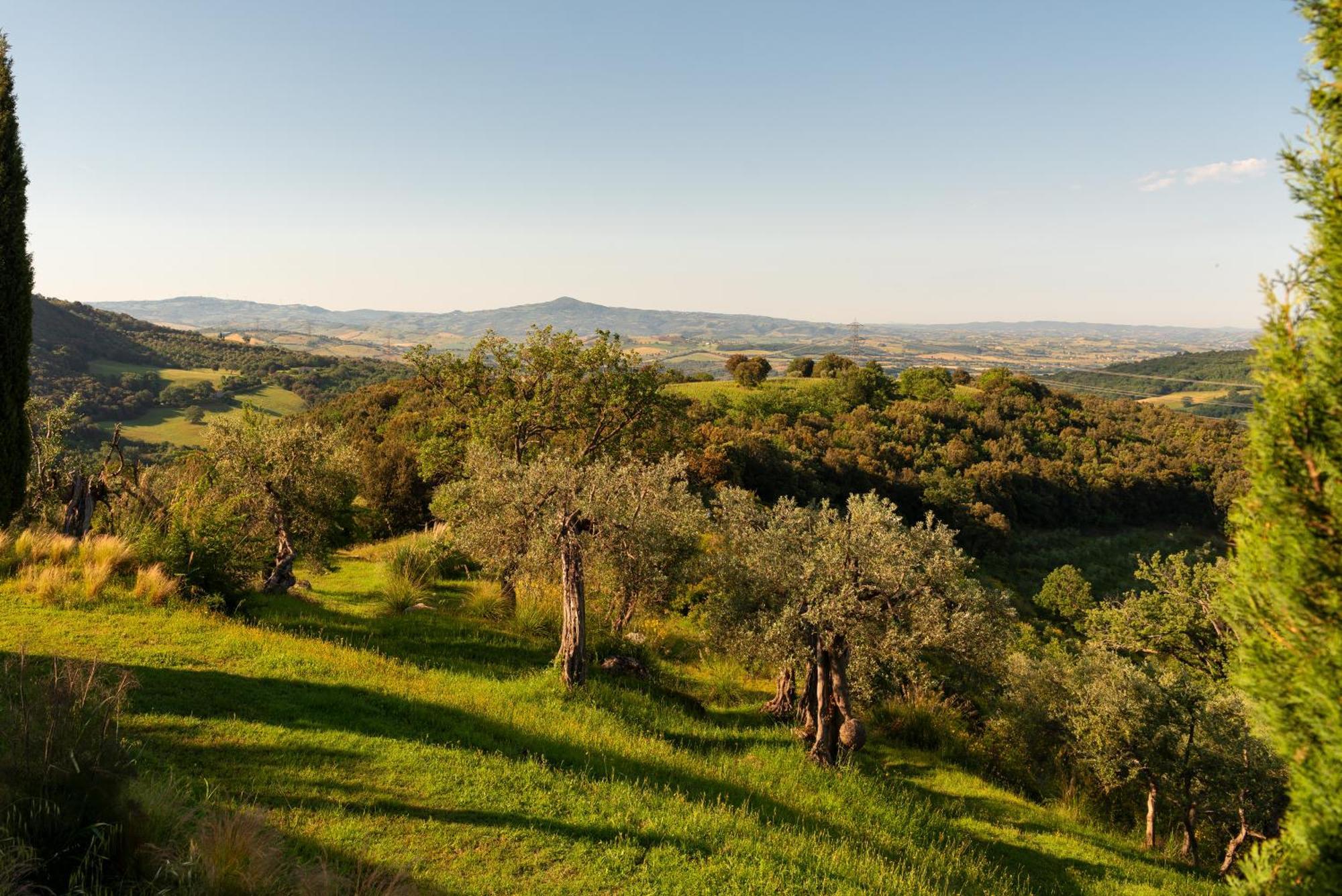 Castello Di Vicarello Villa Sasso dʼOmbrone Стая снимка